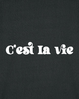 T-shirt Classic Brodé "C'est La Vie"