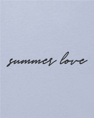 T-shirt Oversize Brodé "Summer Love"