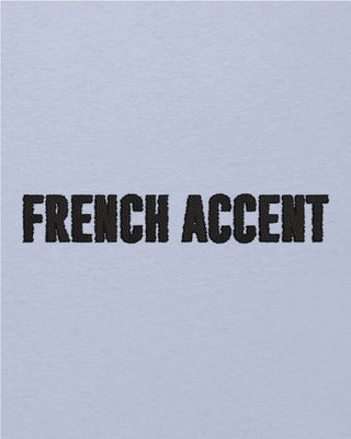 T-shirt Oversize Brodé "French Accent"