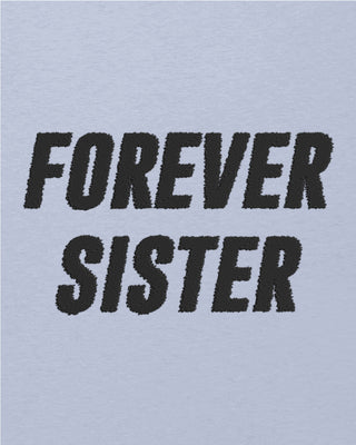 T-shirt Oversize Brodé "Forever Sisters"