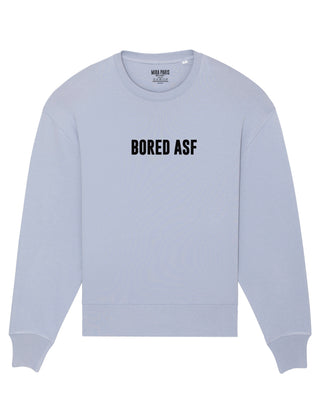 Sweatshirt Oversize Brodé "Bored ASF"