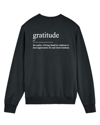 Sweatshirt Vintage Brodé "Gratitude"