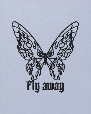 T-shirt Oversize Brodé "Fly Away"