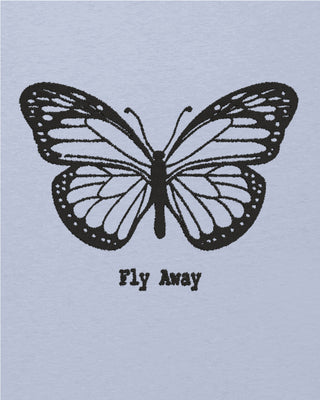 T-shirt Oversize Brodé "Fly Away"