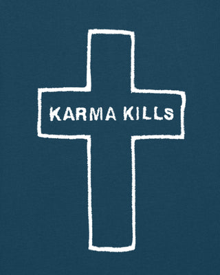 Polo Brodé "Karma Kills"