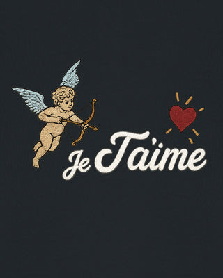 Polo Brodé "Je t’Aime"
