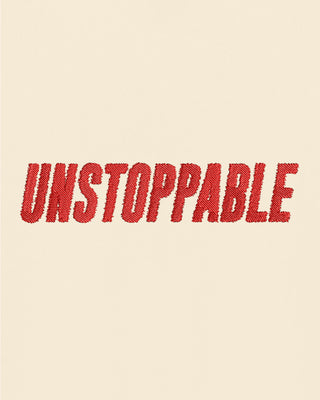 Cropped Hoodie Brodé "Unstoppable"