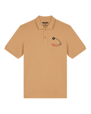 Polo Brodé "Heart Pins"