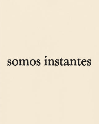 Cropped Hoodie Brodé "Somos Instantes"