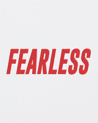 T-shirt Oversize Brodé "Fearless"