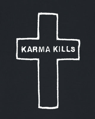 Polo Brodé "Karma Kills"