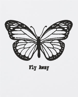 T-shirt Oversize Brodé "Fly Away"