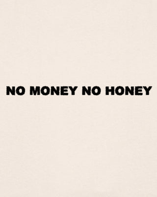 Hoodie Oversize Brodé "No Money No Honey"