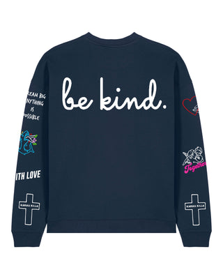 Sweatshirt Oversize "Be Kind"