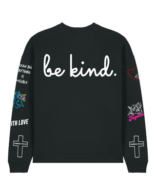 Sweatshirt Oversize "Be Kind"
