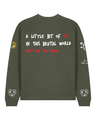 Sweatshirt Oversize Brodé "Brutal"