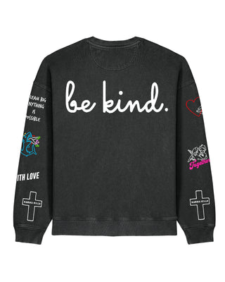 Sweatshirt Oversize "Be Kind"