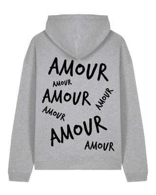 Hoodie Oversize Brodé "Amour"