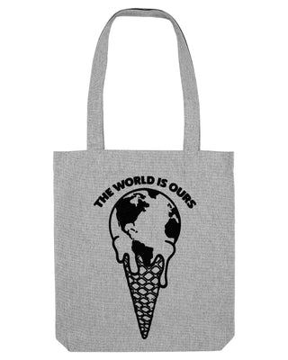 Tote Bag Brodé "The World is Ours"