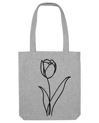 Tote Bag Brodé "Fleur"