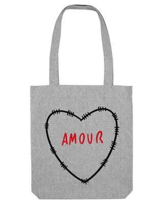 Tote Bag Brodé "Amour"