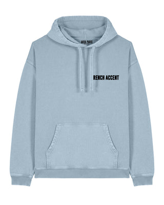 Hoodie Oversize Brodé "French Accent"