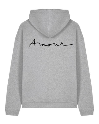 Hoodie Oversize Brodé "Amour"
