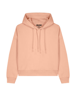 Cropped Hoodie "Flowers"