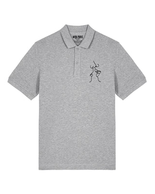 Polo Brodé "Kiss"