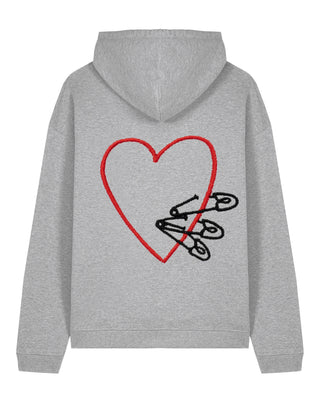 Hoodie Oversize Brodé "Pins"