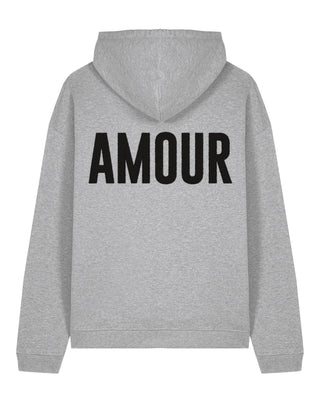 Hoodie Oversize Brodé "Amour"