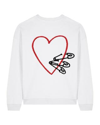 Sweatshirt Oversize Brodé "Pins"