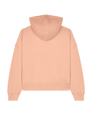 Cropped Hoodie Brodé "Amour"