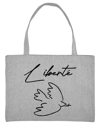 Shopping Bag Brodé "Liberté"