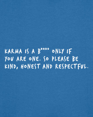 Hoodie Classic Brodé "Karma is a B****"