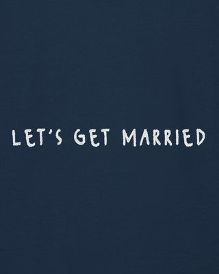 Hoodie Classic Brodé "Let's Get Married"