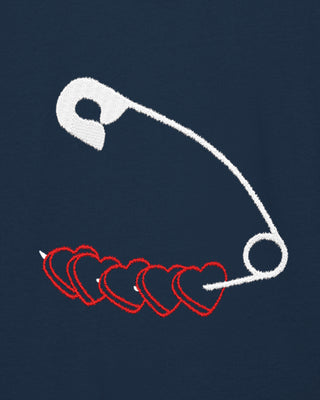 Hoodie Classic Brodé "Heart Pins"