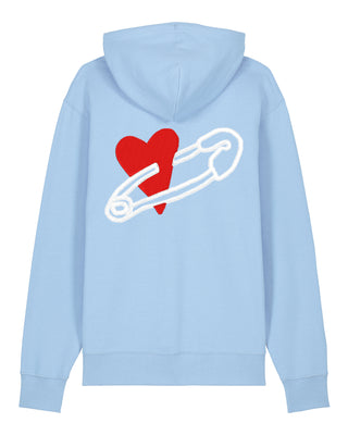 Hoodie Classic Brodé "Coeur Pins"