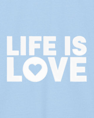 Hoodie Classic Brodé "Life is Love"