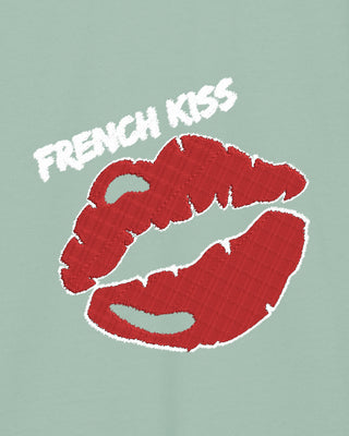 Hoodie Classic Brodé "French Kiss"