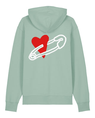 Hoodie Classic Brodé "Coeur Pins"