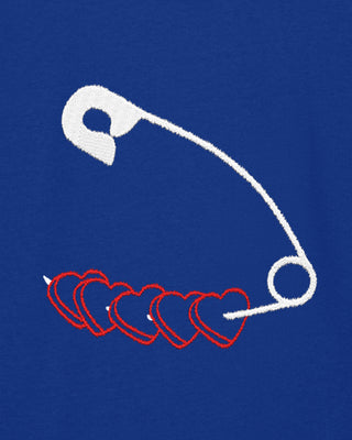 Hoodie Classic Brodé "Heart Pins"
