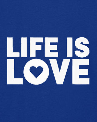 Hoodie Classic Brodé "Life is Love"