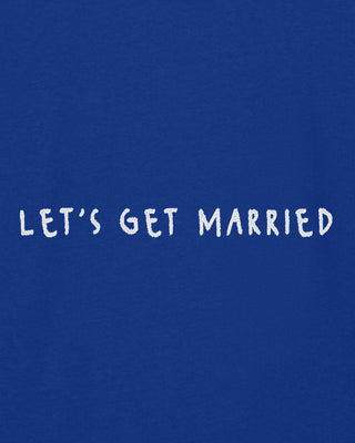 Hoodie Classic Brodé "Let's Get Married"