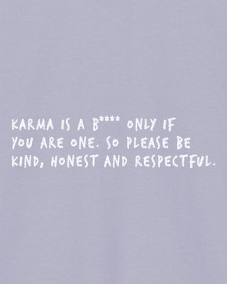 Hoodie Classic Brodé "Karma is a B****"