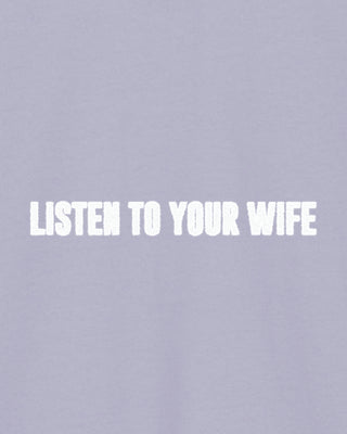 Hoodie Classic Brodé "Listen to Your Wife"