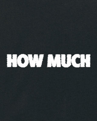 T-shirt Oversize Brodé "How Much"