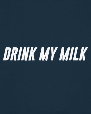 Hoodie Oversize Brodé "Drink My Milk"