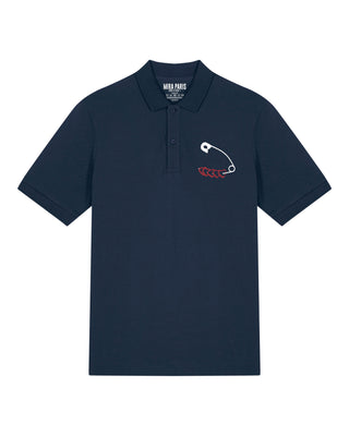 Polo Brodé "Heart Pins"