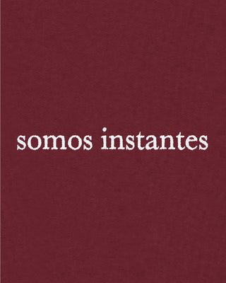 Cropped Hoodie Brodé "Somos Instantes"